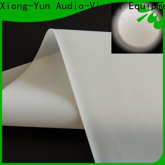 XY Screens projector screen fabric factory for thin frame projector screen