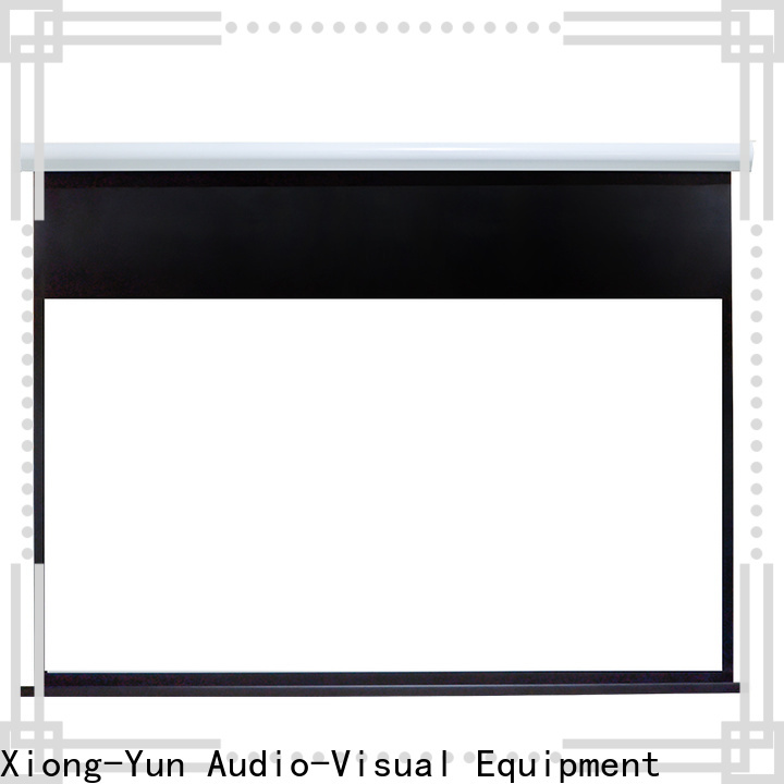 XY Screens motorized projector screen supplier for home