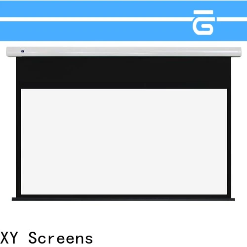 XY Screens coated Home theater projection screen factory for household
