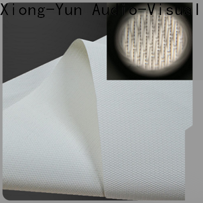 XY Screens transparent acoustic screen material series for projector screen