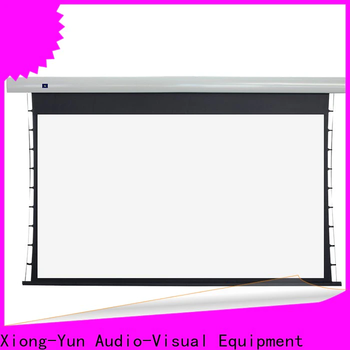 XY Screens durable Motorized Projection Screen personalized for indoors