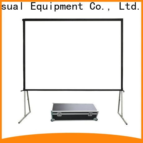 curved outdoor movie projector personalized for square