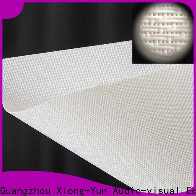 XY Screens acoustic screen material series for projector screen