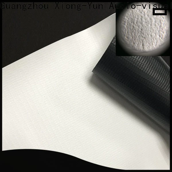 XY Screens projector fabric factory for thin frame projector screen
