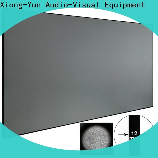 XY Screens easy installation Ambient Light Rejecting Projector Screen personalized for living room