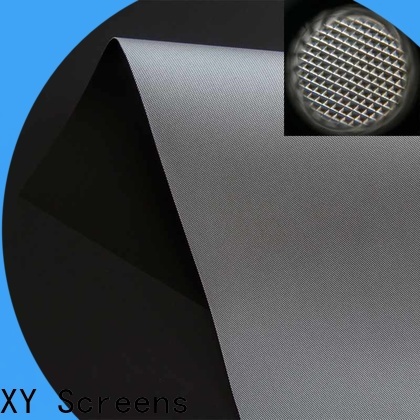 XY Screens projector screen fabric customized for motorized projection screen