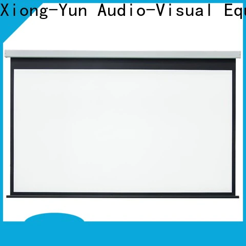 XY Screens motorized screens personalized for indoors