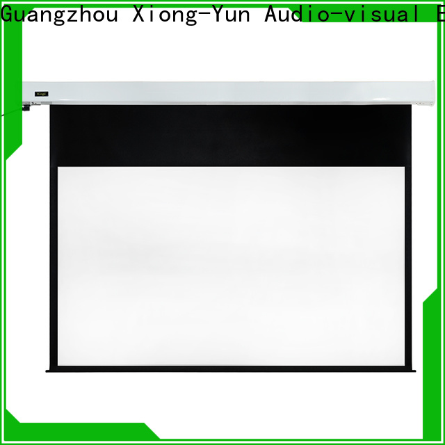 stable Motorized Projection Screen personalized for indoors