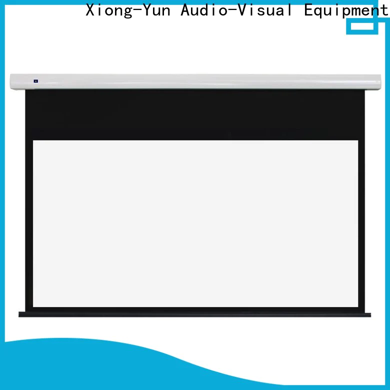 electric theater projector screen with good price for household