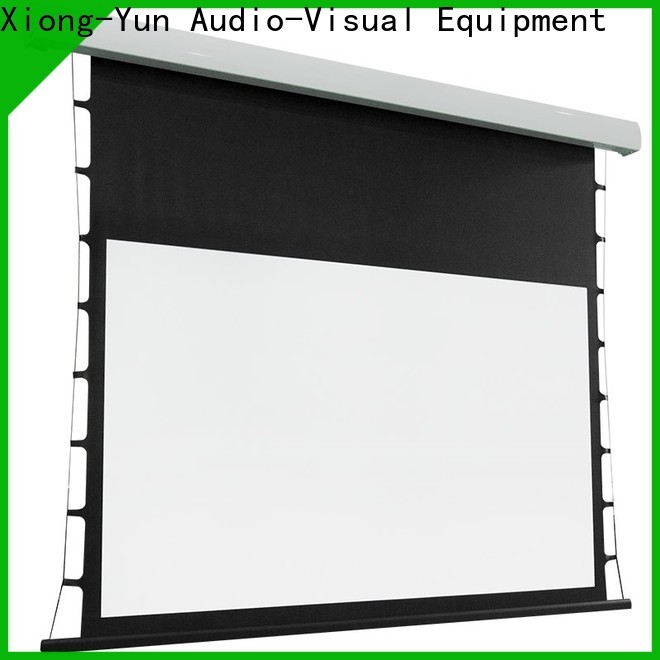 XY Screens stable theater projector screen factory for living room
