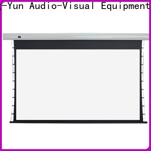 inceiling Home theater projection screen factory for household