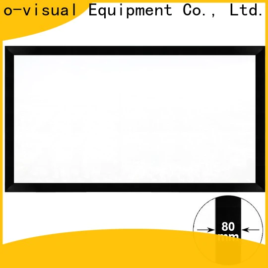 curved movie projector screen factory price for meeting room