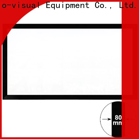 slim movie projector screen factory price for theater