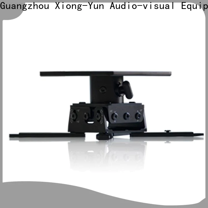 XY Screens mounted large projector mount customized for television