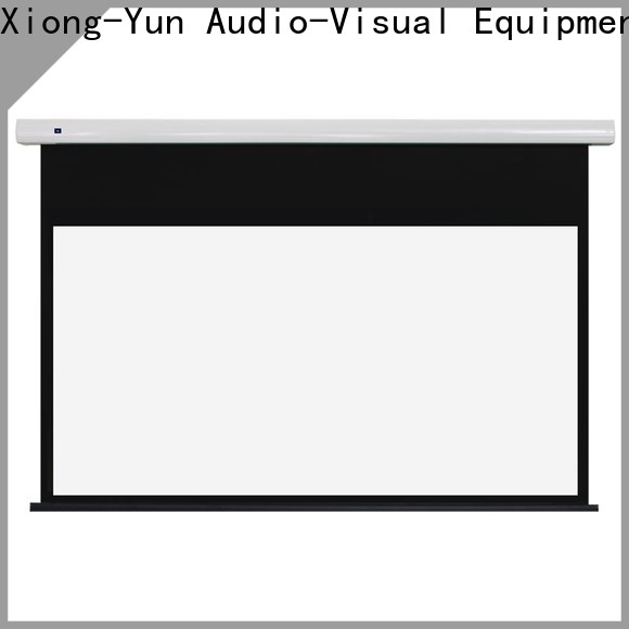 XY Screens Motorized Projection Screen factory for indoors