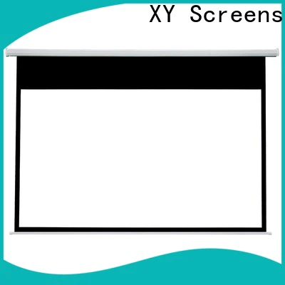 intelligent motorized projector screen personalized for theater