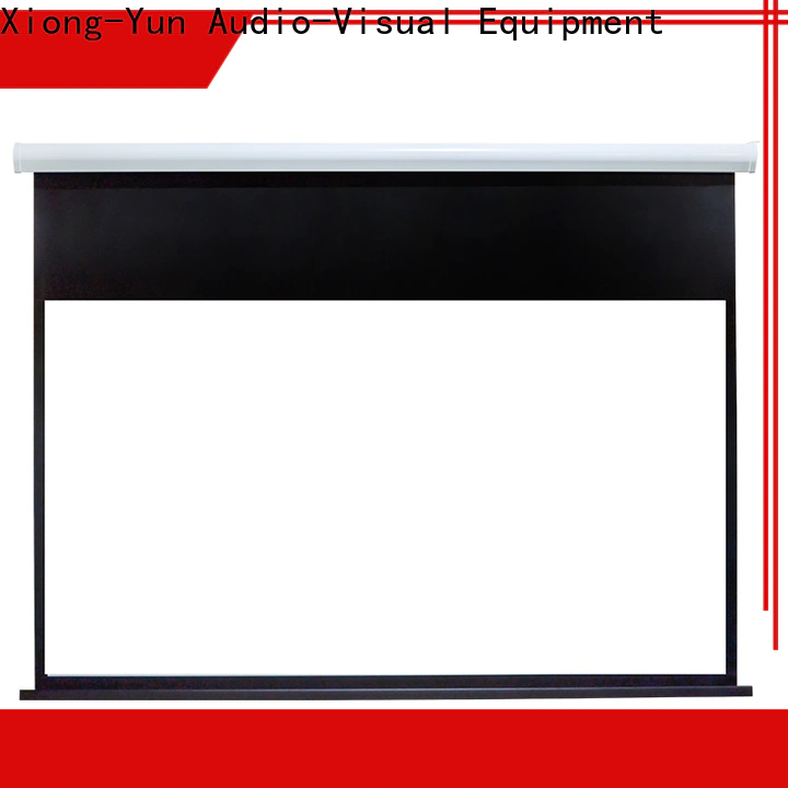 retractable Home theater projection screen factory price for rooms
