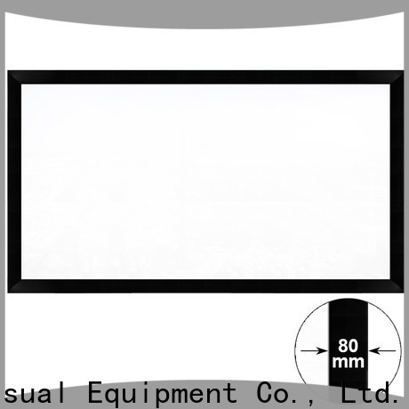 XY Screens thin home theater projector screen supplier for home