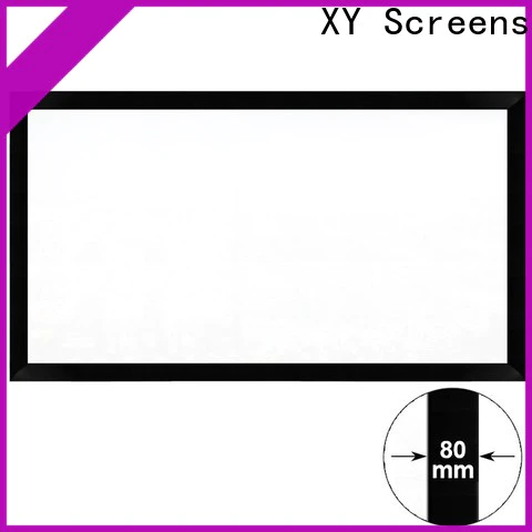 fixed home theater projector screen personalized for office