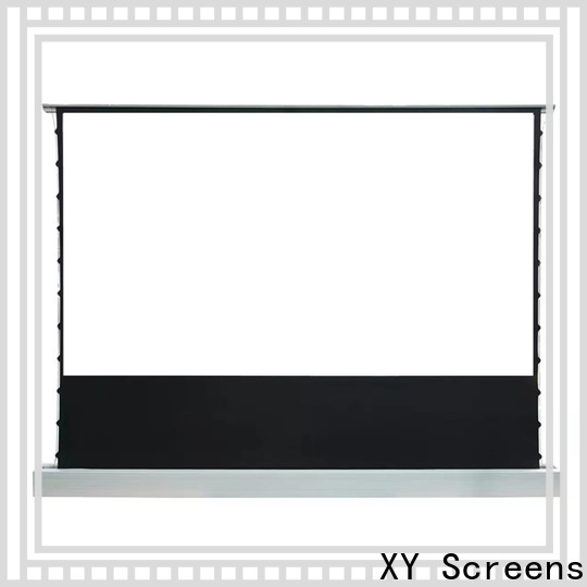 rising pull up projector screen with good price for home