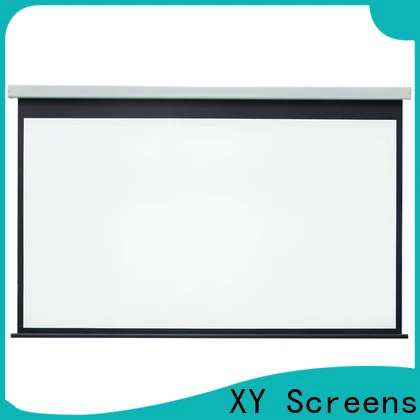 XY Screens Motorized Projection Screen factory price for home