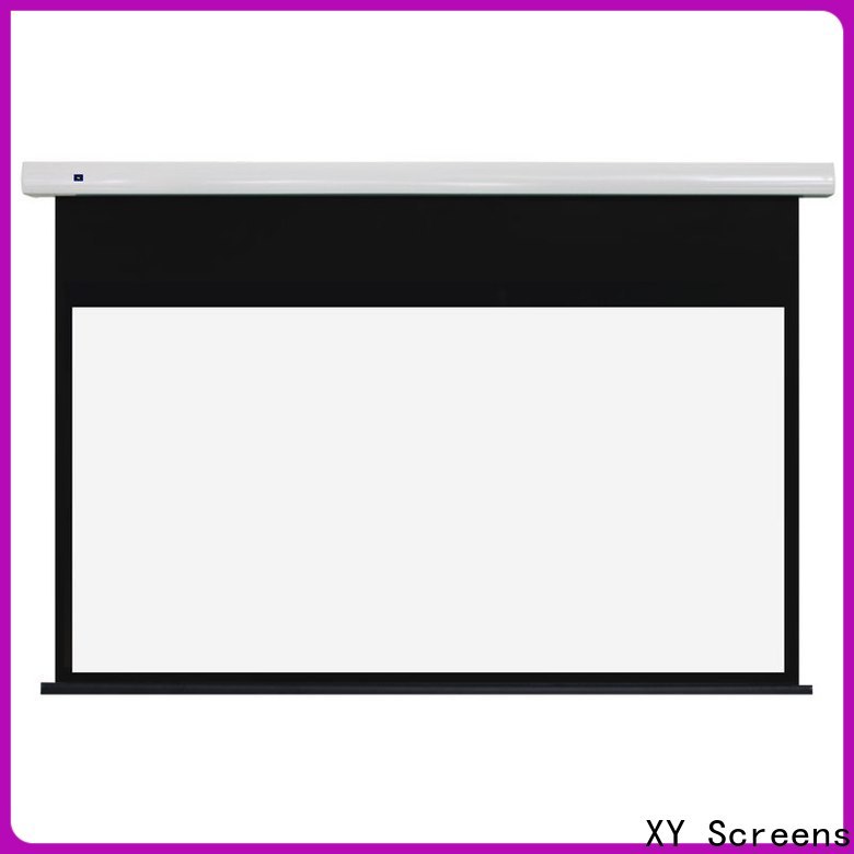 XY Screens electric theater projector screen inquire now for living room