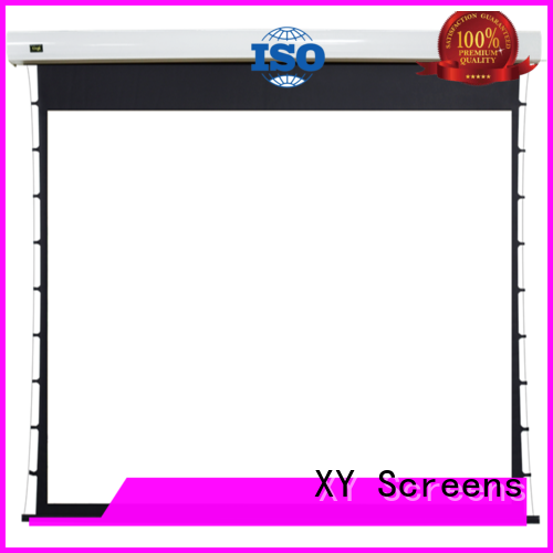 projector rejecting bezel projection screen manufacturer transparent XY Screens