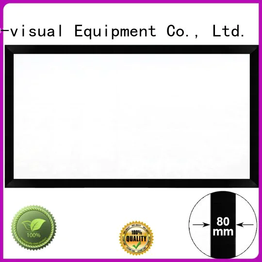 XY Screens Brand inch fixed frame movie projector screen projection