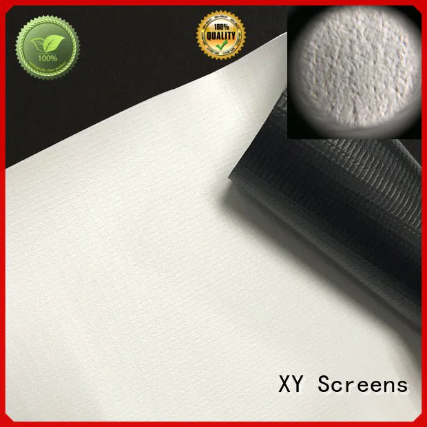 hg gray mf1 XY Screens HD home theater projection screens with soft PVC fabric