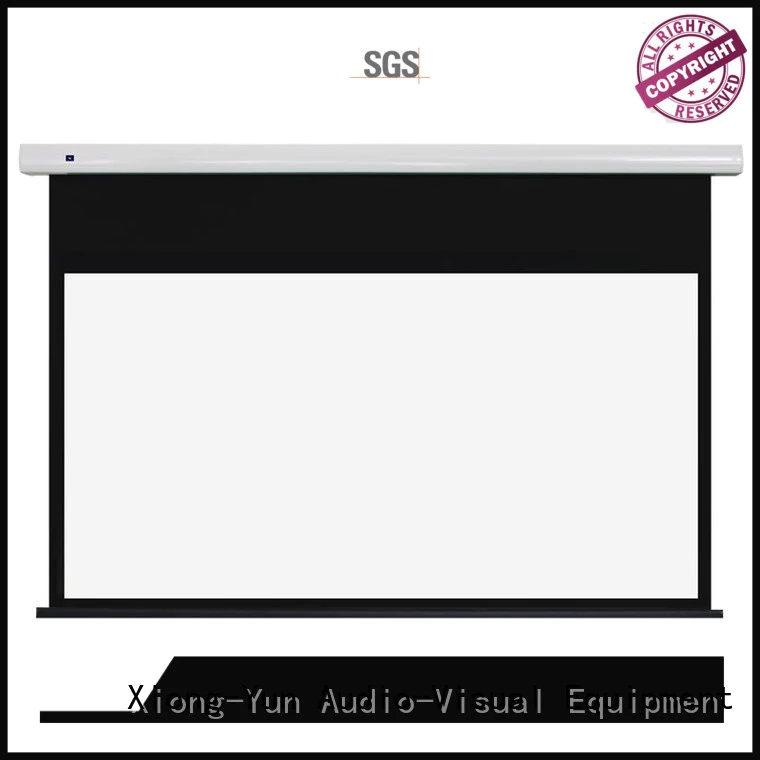 XY Screens curved Motorized Projection Screen inquire now for home