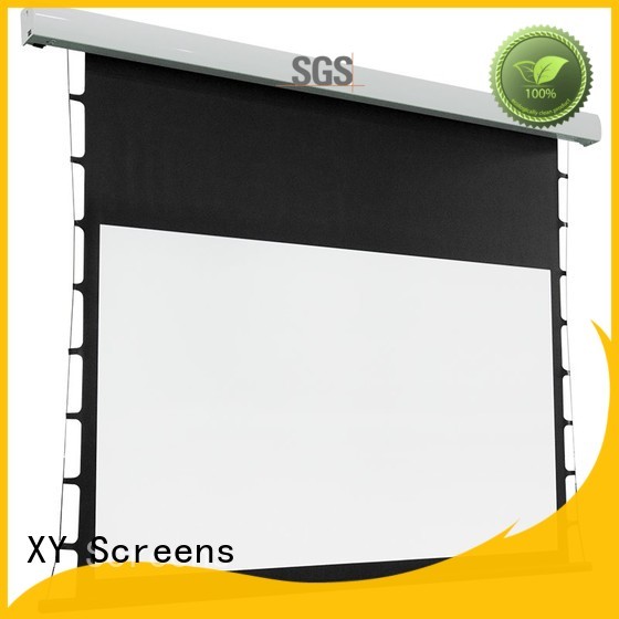 tab tensioned electric projector screen projection XY Screens Brand Tab tensioned series