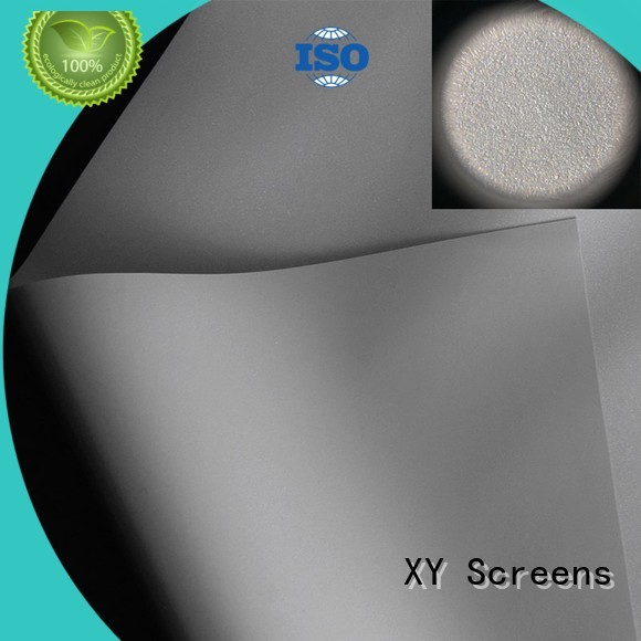 XY Screens front fabrics inquire now for thin frame projector screen