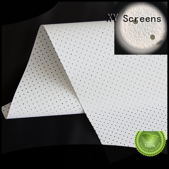 XY Screens acoustically acoustically transparent screen material directly sale for projector screen