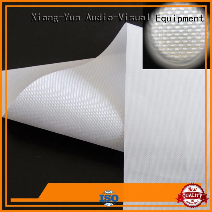 Front and rear portable projector screen both projector screen fabric XY Screens