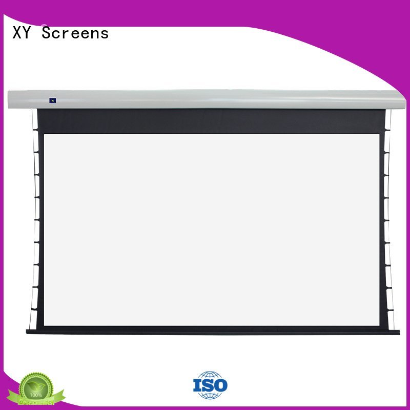 tabtensioned screen motorized XY Screens tab tensioned electric projector screen