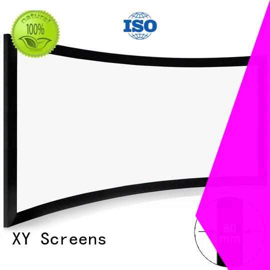 mini Home Entertainment Curved Projector Screens wholesale for ktv