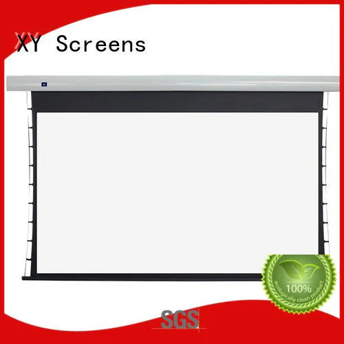 tab tensioned electric projector screen tabtensioned projection OEM Tab tensioned series XY Screens