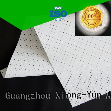 acoustically max sound perforating XY Screens acoustic fabric