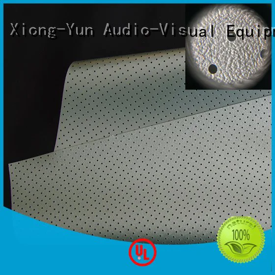 acoustic fabric 4k hd Acoustically Transparent Fabrics XY Screens Brand