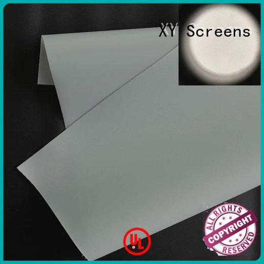 Front and rear portable projector screen front projector screen fabric XY Screens Brand