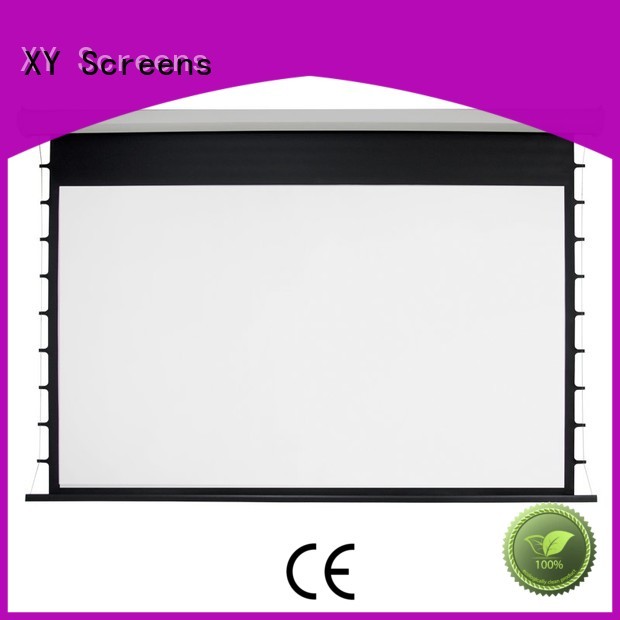 large projector screen electric retractable XY Screens Brand company
