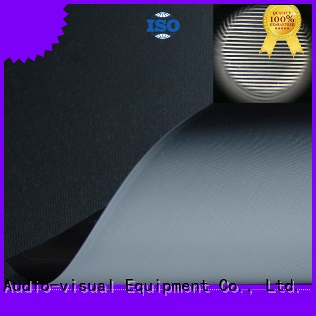 matte white fabric for projection screen normal gain Ambient Light Rejecting Fabrics manufacture