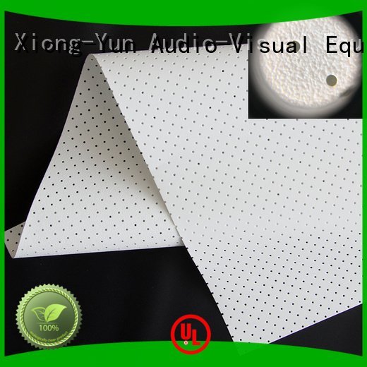 XY Screens Brand mfs1 fabric max2 Acoustically Transparent Fabrics woven