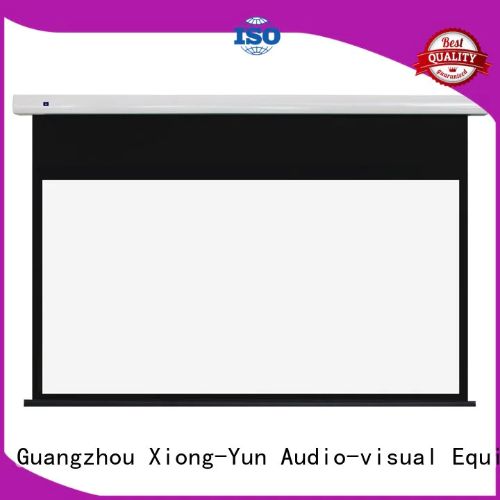 free standing projector screen projection Standard motorized series XY Screens Brand