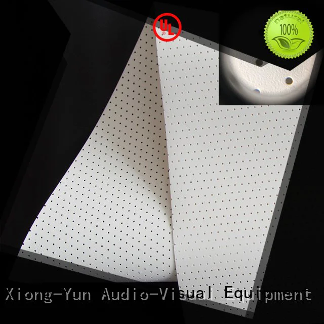 Quality acoustic fabric XY Screens Brand perforating Acoustically Transparent Fabrics