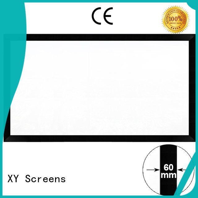home cinema screen and projector mini hk60b OEM Commercial Fixed Frame Projector Screens XY Screens