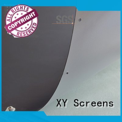HD home theater projection screens with soft PVC fabric flexible ywf1 metallic jb2