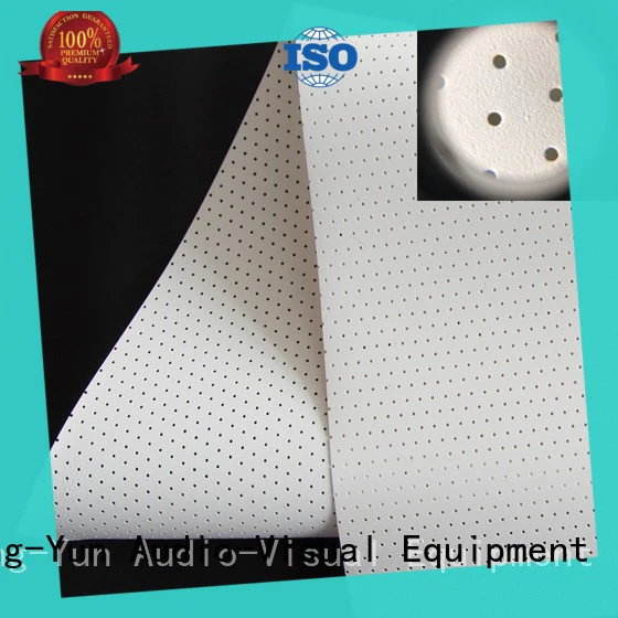 woven acoustic absorbing fabric wholesale for thin frame projector screen XY Screens