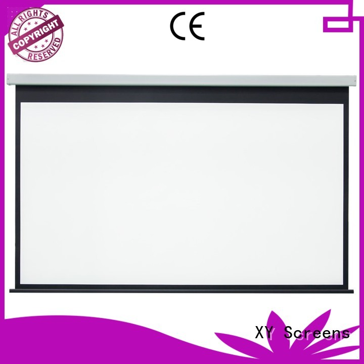 movie down inch Motorized Projection Screen XY Screens Brand