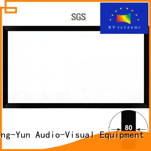 XY Screens Brand hk80b screen frame movie projector screen hd